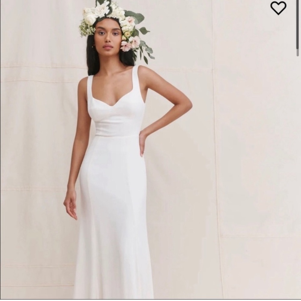 NEW Reformation Lecce Dress Bride